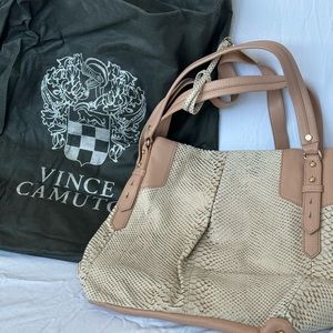 Vince Camuto tote with cross body strap